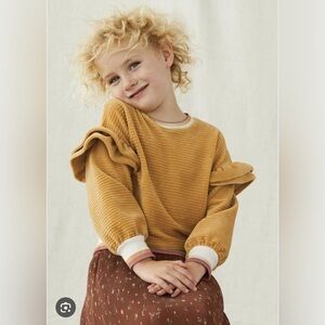 Matilda Jane Just Imagine JoJo Girls Ribbed Velour Sweatshirt Sz 14 EUC girls